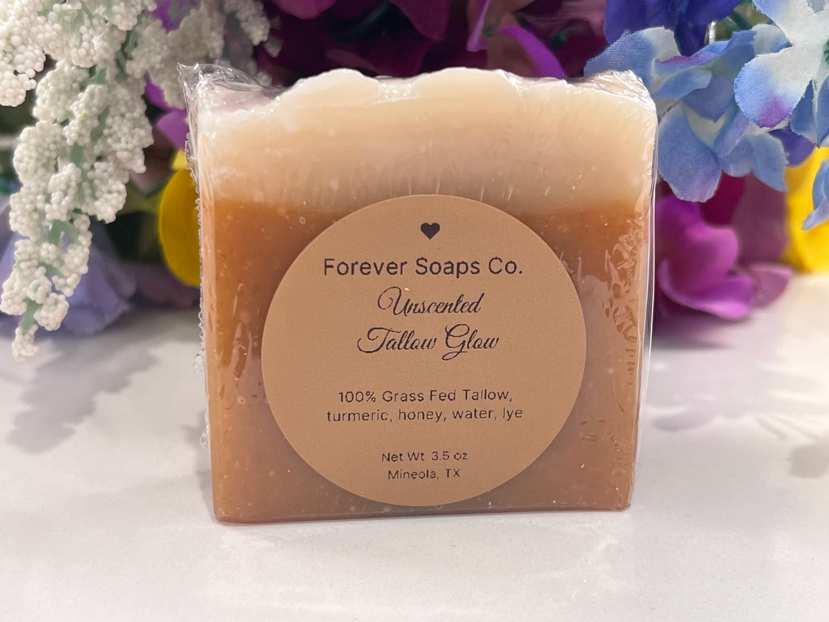 Tallow and Turmeric Glow Bar Unscented