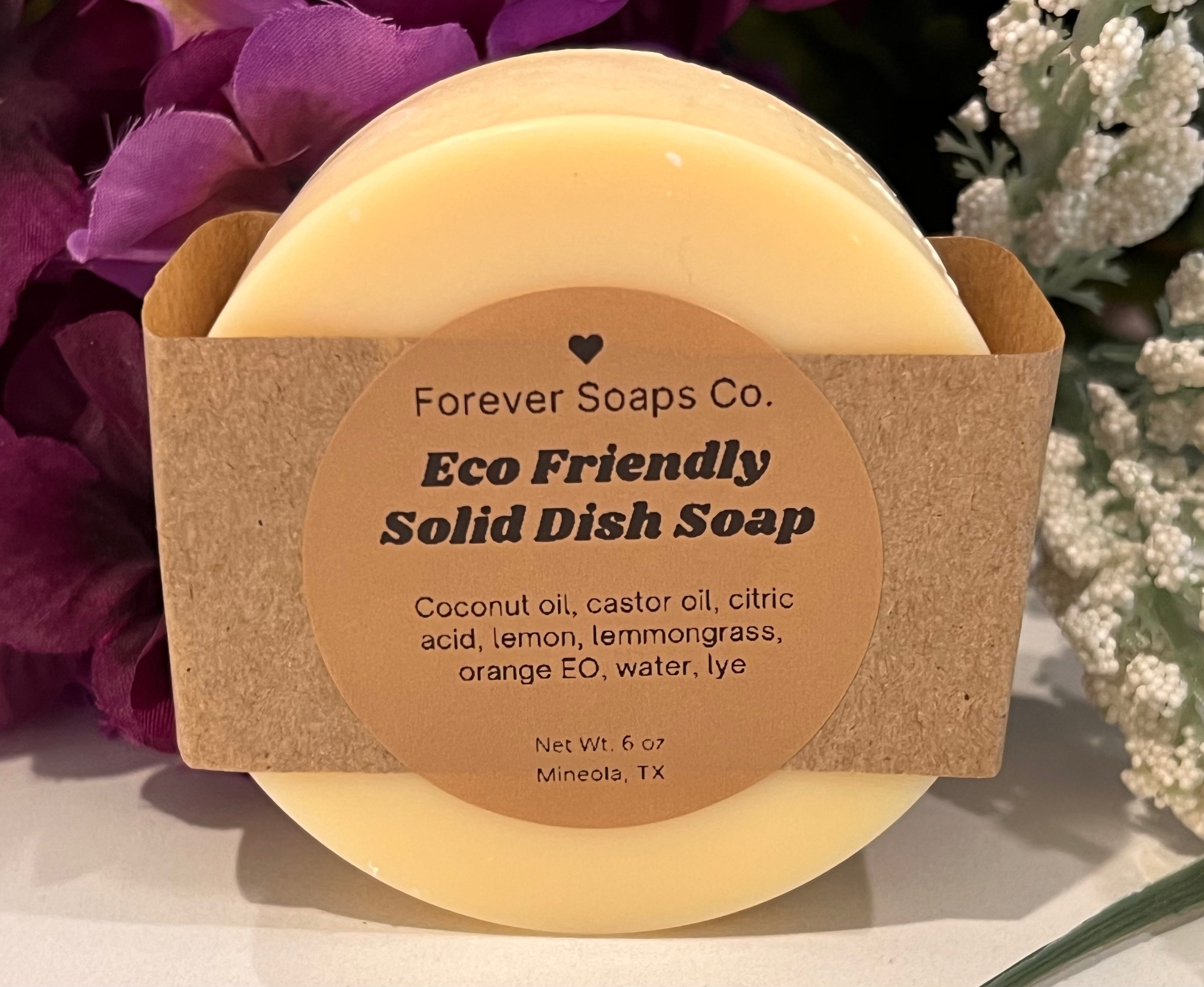 Eco Friendly Solid Dish Soap